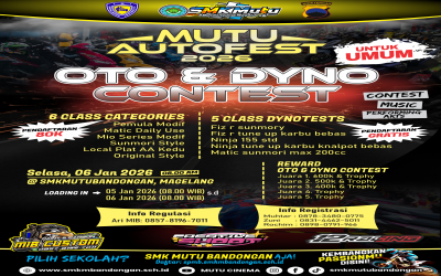 Dunia otomotif kembali bergelora di awal tahun 2026 dari SMK Muhammadiyah Bandongan